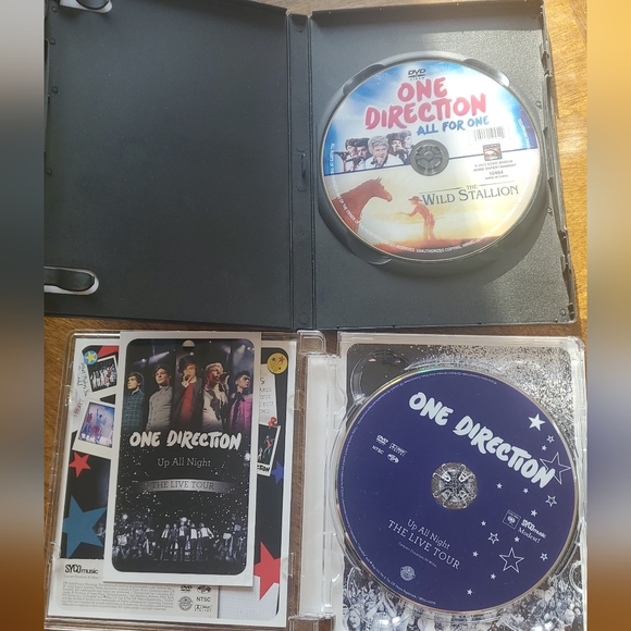 4 1D one direction concert DVDs with limited edition VIP ticket booklet liam - Picture 7 of 16